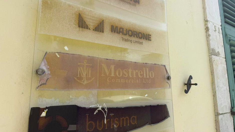 Mostrello's headquarters in Limassol, Cyprus. (Jos de Groot/KRO-NCRV)